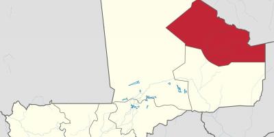 Harta e kidal Mali